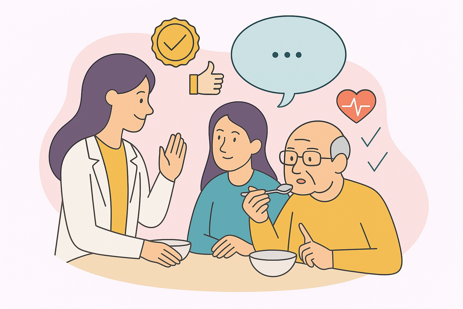 گفتاردرمانی اختلال بلع در مشهد | بهبود ایمنی و کیفیت زندگی بیماران